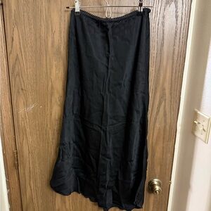 Italian Elegant Black Women's Skirt